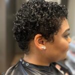 Curly pixie